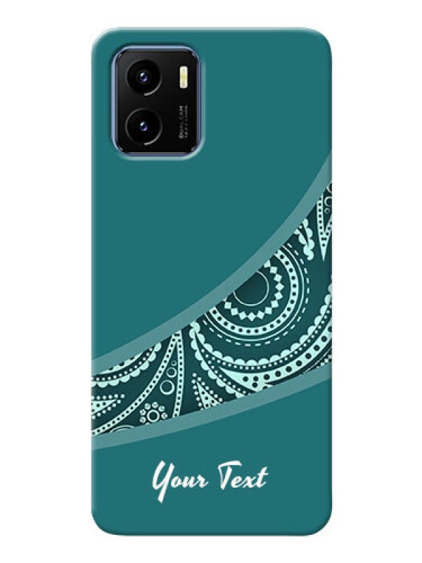 Custom Vivo Y15S Custom Phone Covers: semi visible floral Design