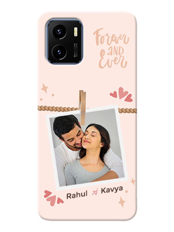 Custom Vivo Y15S Phone Back Covers: Forever and ever love Design
