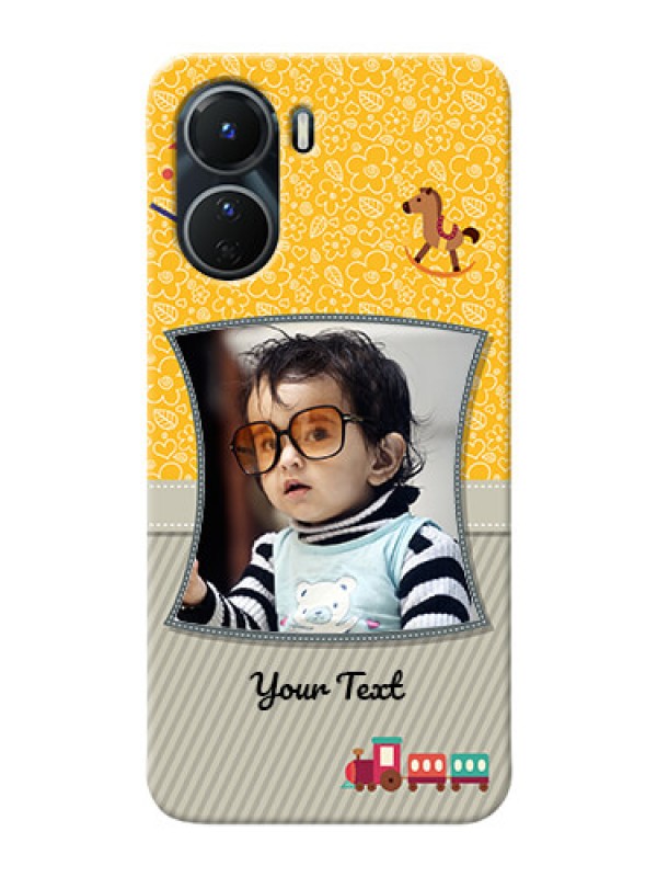 Custom Vivo Y16 Mobile Cases Online: Baby Picture Upload Design