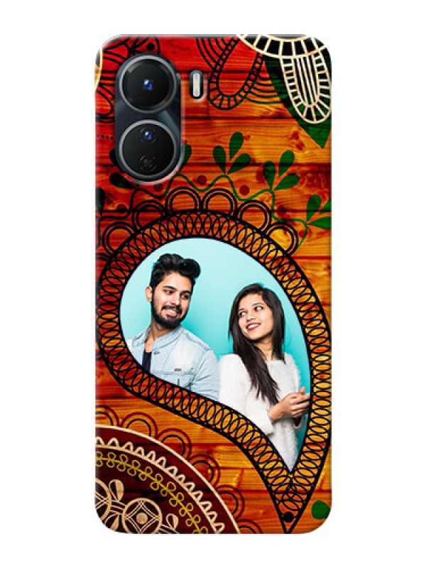 Custom Vivo Y16 custom mobile cases: Abstract Colorful Design