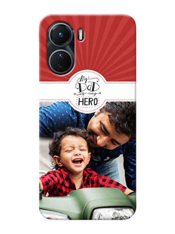 Custom Vivo Y16 custom mobile phone cases: My Dad Hero Design