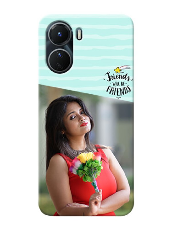 Custom Vivo Y16 Mobile Back Covers: Friends Picture Icon Design