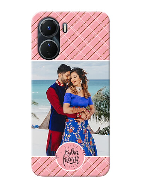 Custom Vivo Y16 Mobile Covers Online: Together Forever Design
