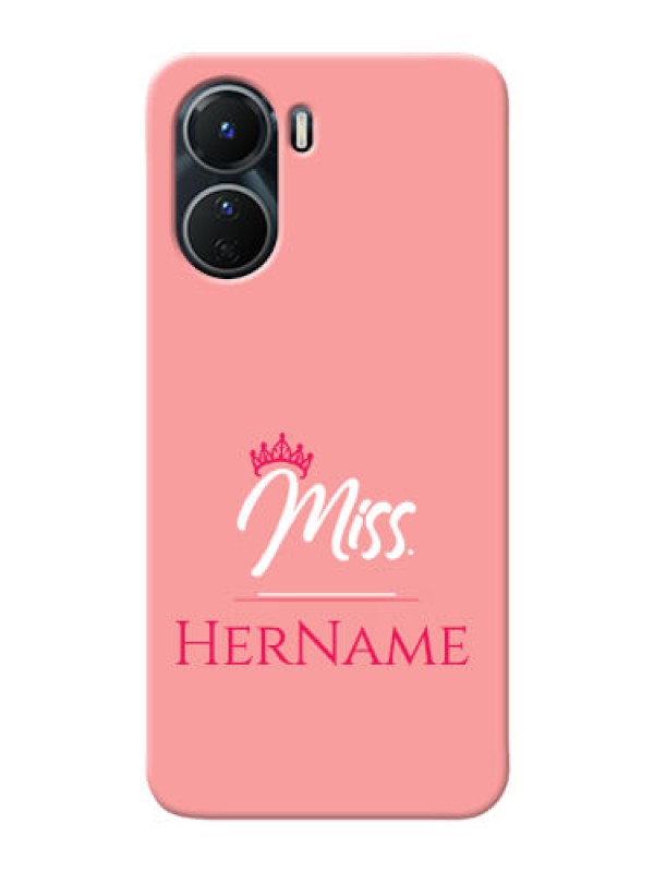 Custom Vivo Y16 Custom Phone Case Mrs with Name