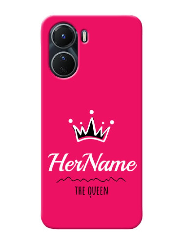 Custom Vivo Y16 Queen Phone Case with Name