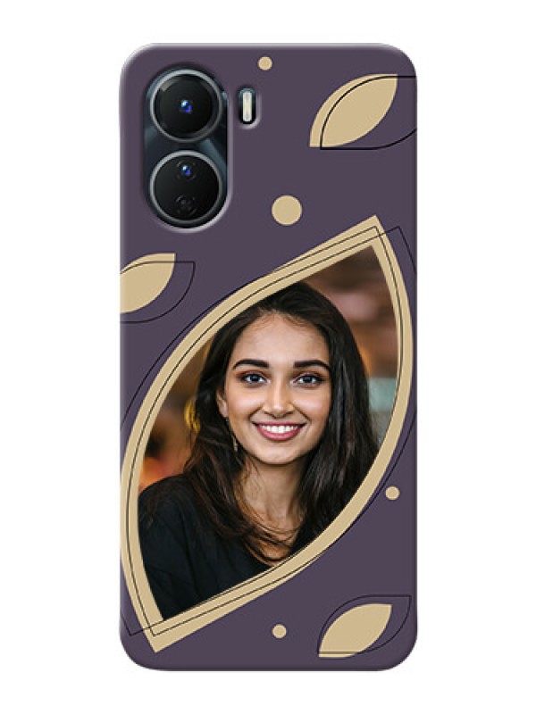 Custom Vivo Y16 Custom Phone Cases: Falling Leaf Design