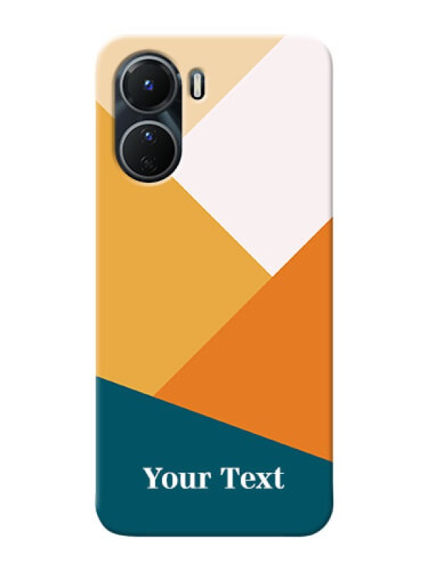 Custom Vivo Y16 Custom Phone Cases: Stacked Multi-colour Design