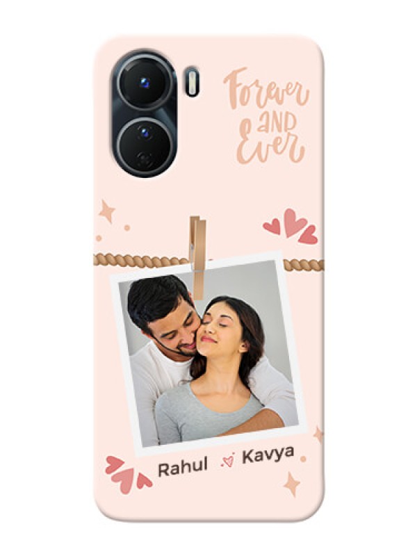 Custom Vivo Y16 Phone Back Covers: Forever and ever love Design