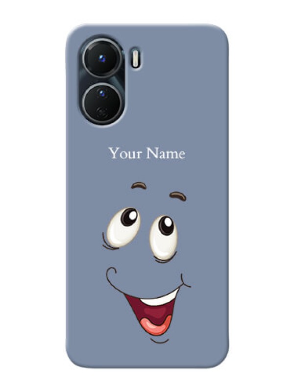 Custom Vivo Y16 Phone Back Covers: Laughing Cartoon Face Design