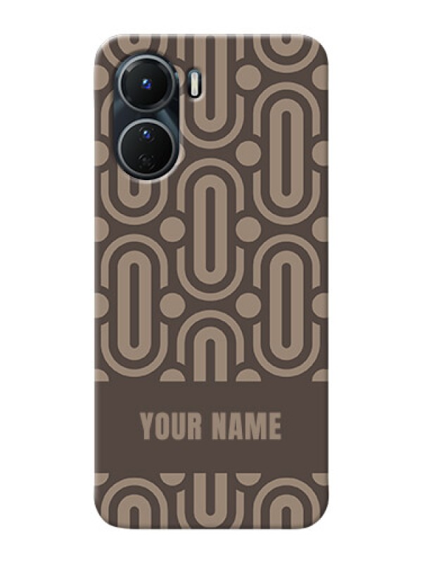 Custom Vivo Y16 Custom Phone Covers: Captivating Zero Pattern Design