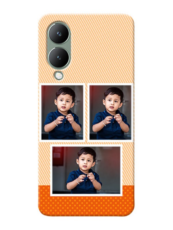 Custom Vivo Y17S Mobile Back Covers: Bulk Photos Upload Design