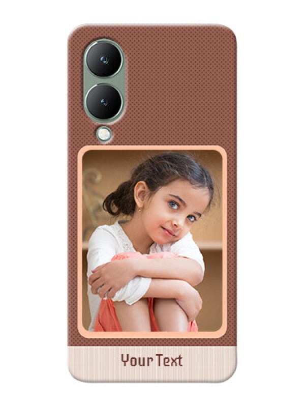 Custom Vivo Y17S Phone Covers: Simple Pic Upload Design