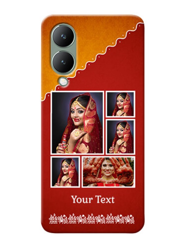 Custom Vivo Y17S customized phone cases: Wedding Pic Upload Design