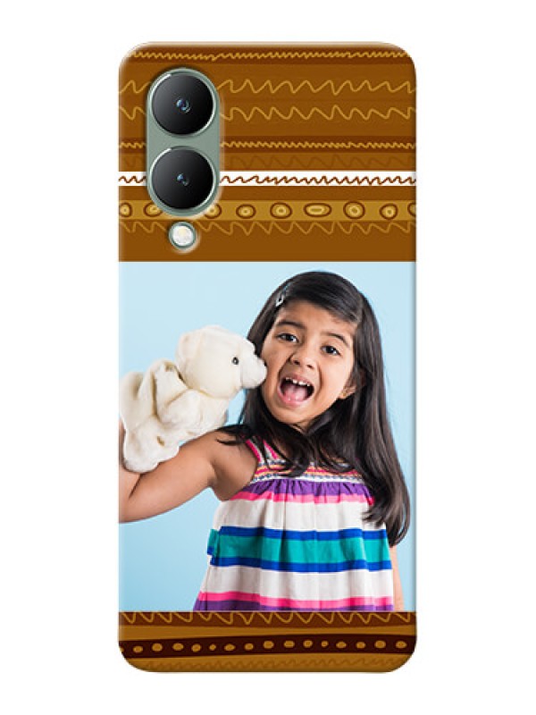 Custom Vivo Y17S Mobile Covers: Friends Picture Upload Design 