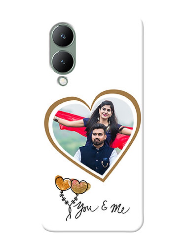 Custom Vivo Y17S customized phone cases: You & Me Design