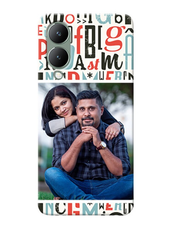 Custom Vivo Y17S custom mobile phone covers: Alphabet Design