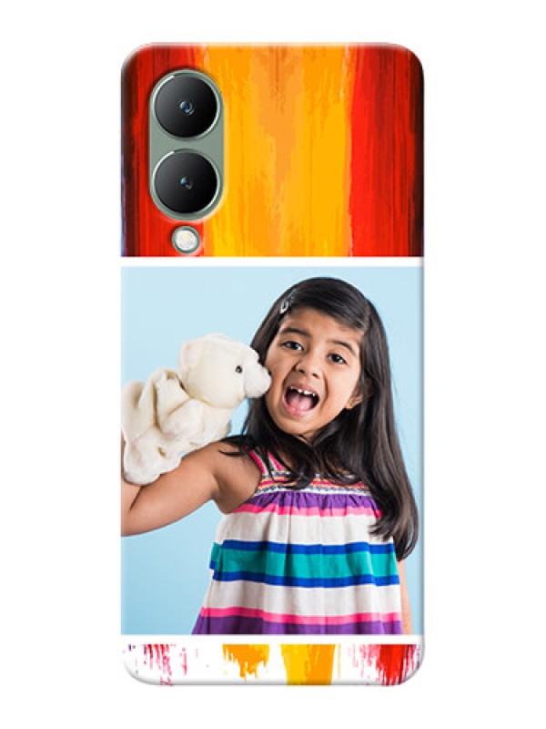 Custom Vivo Y17S custom phone covers: Multi Color Design