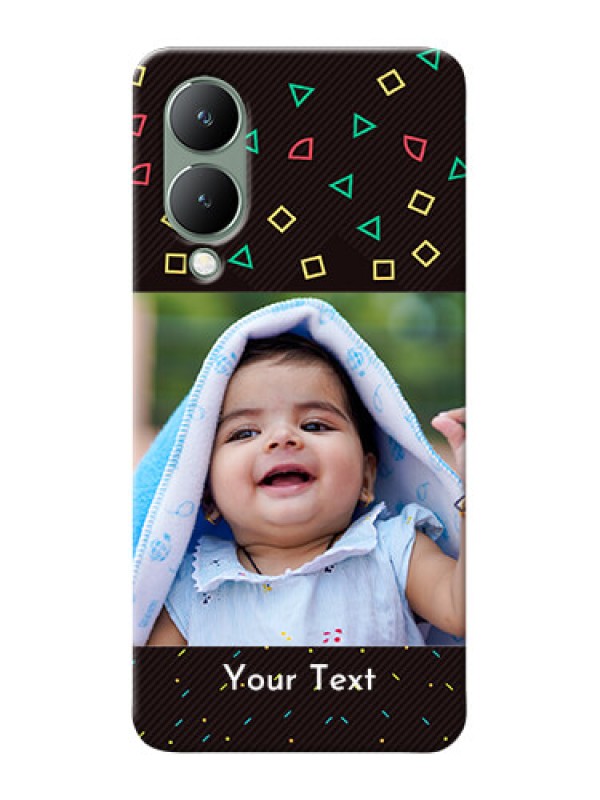 Custom Vivo Y17S custom mobile cases with confetti birthday design