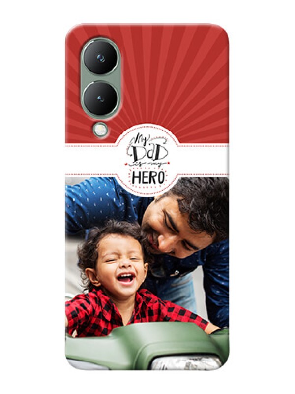 Custom Vivo Y17S custom mobile phone cases: My Dad Hero Design