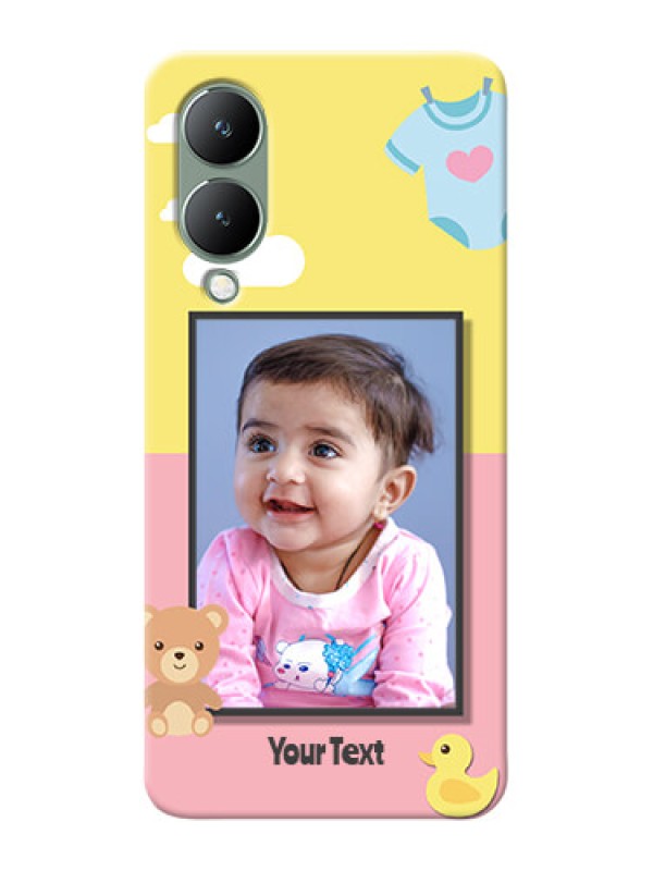 Custom Vivo Y17S Back Covers: Kids 2 Color Design