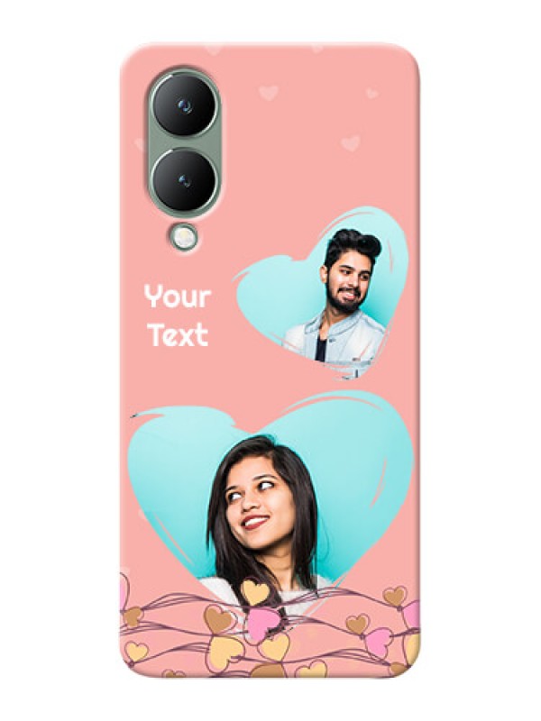 Custom Vivo Y17S customized phone cases: Love Doodle Design