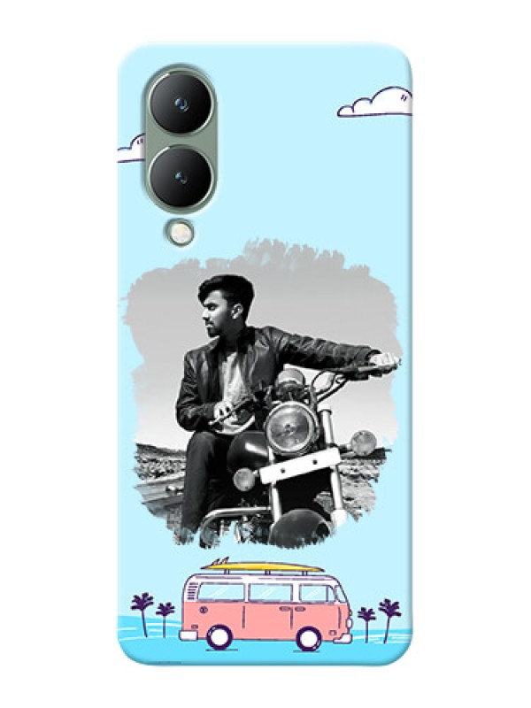 Custom Vivo Y17S Mobile Covers Online: Travel & Adventure Design