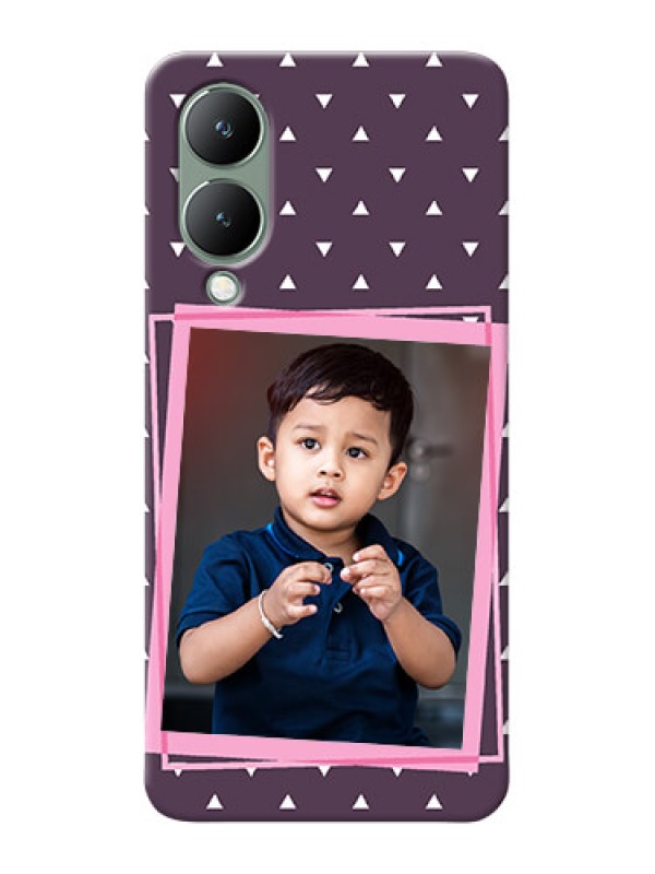 Custom Vivo Y17S Phone Cases: Triangle Pattern Dotted Design