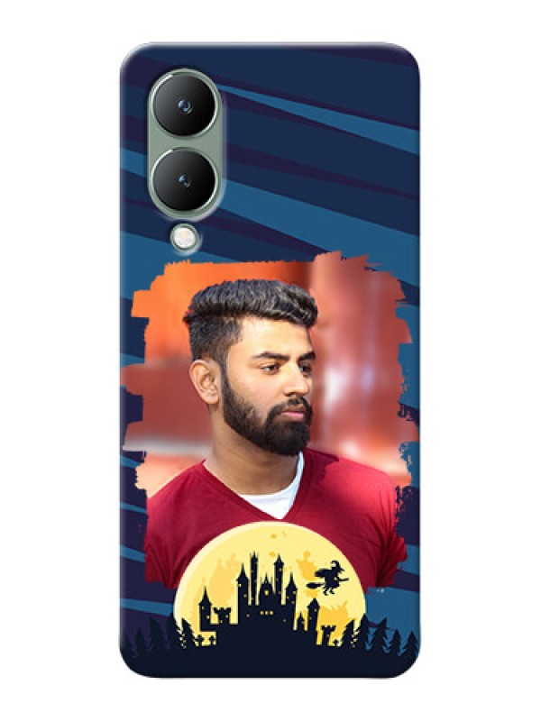 Custom Vivo Y17S Back Covers: Halloween Witch Design 