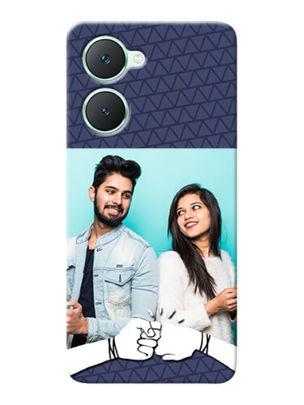 Custom Vivo Y18E Mobile Covers Online with Best Friends Design