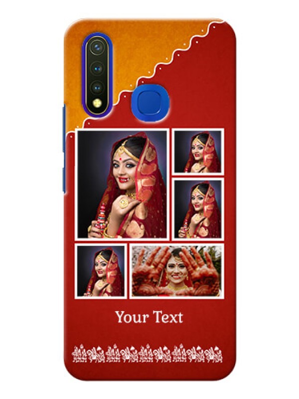Custom Vivo Y19 customized phone cases: Wedding Pic Upload Design