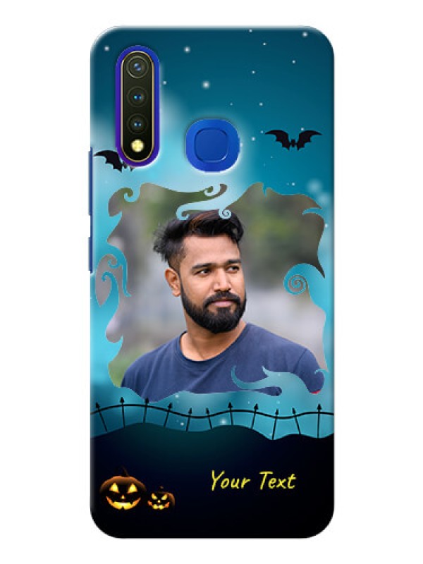 Custom Vivo Y19 Personalised Phone Cases: Halloween frame design