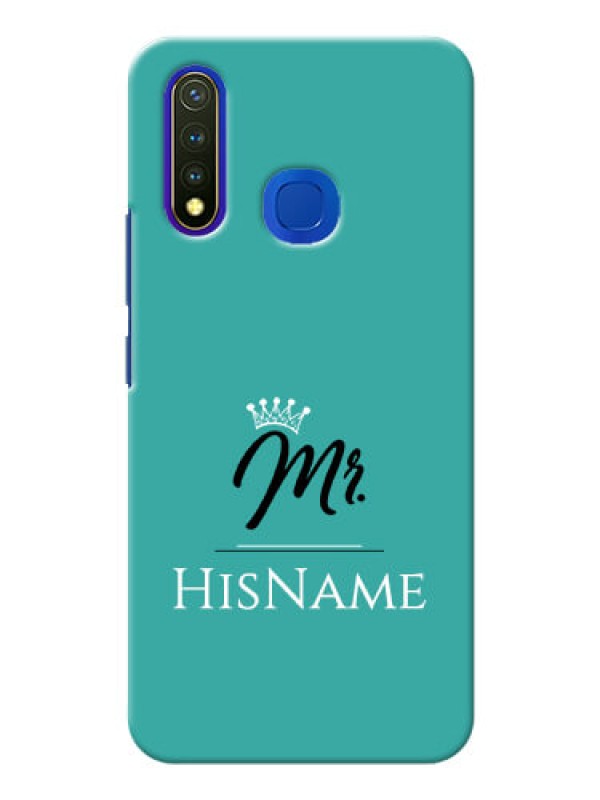 Custom Vivo Y19 Custom Phone Case Mr with Name