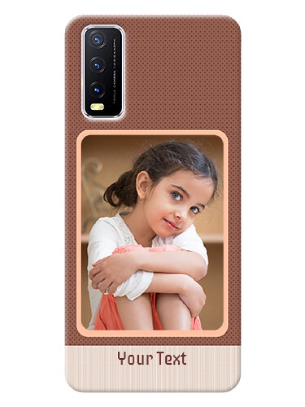 Custom Vivo Y20 Phone Covers: Simple Pic Upload Design