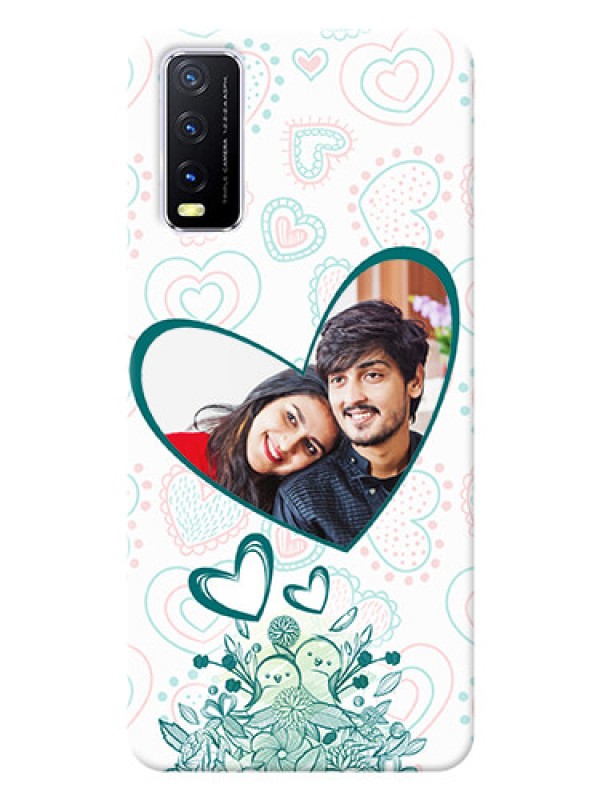 Custom Vivo Y20 Personalized Mobile Cases: Premium Couple Design