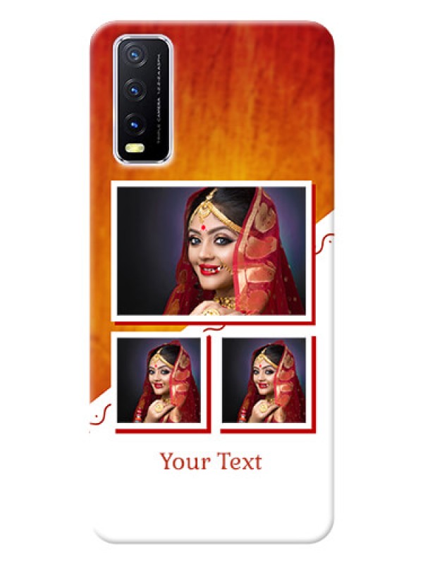 Custom Vivo Y20 Personalised Phone Cases: Wedding Memories Design  