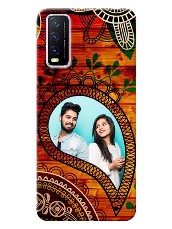 Custom Vivo Y20 custom mobile cases: Abstract Colorful Design