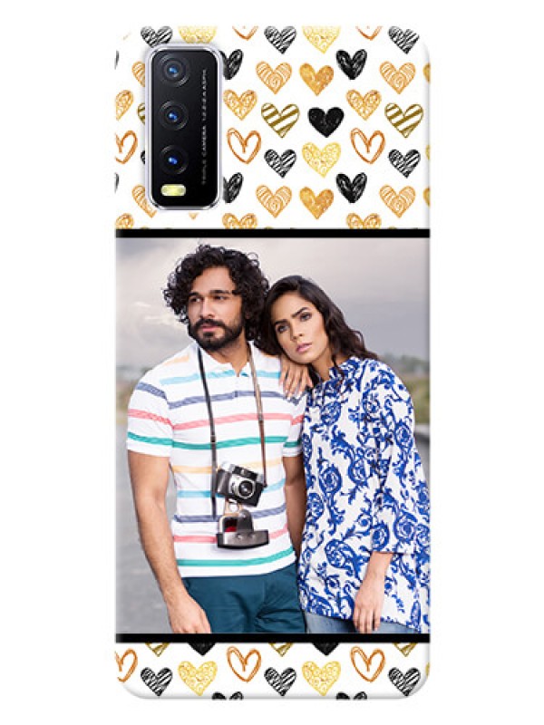 Custom Vivo Y20 Personalized Mobile Cases: Love Symbol Design