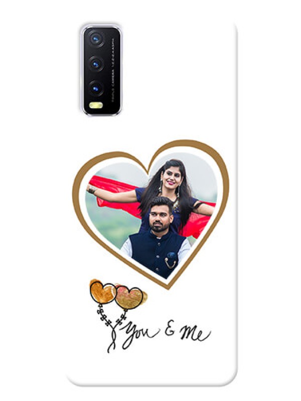 Custom Vivo Y20 customized phone cases: You & Me Design