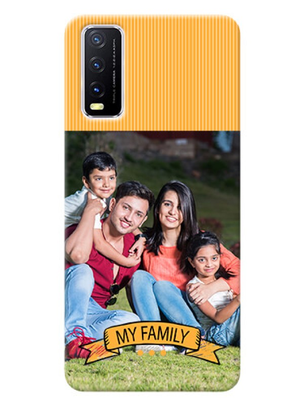 Custom Vivo Y20 Personalized Mobile Cases: My Family Design