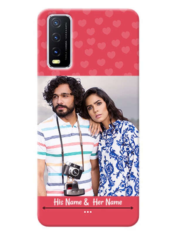 Custom Vivo Y20 Mobile Cases: Simple Love Design
