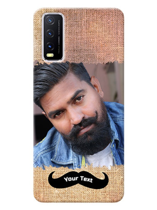 Custom Vivo Y20 Mobile Back Covers Online with Texture Design