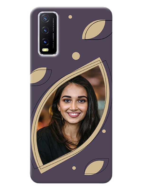 Custom Vivo Y20 Custom Phone Cases: Falling Leaf Design