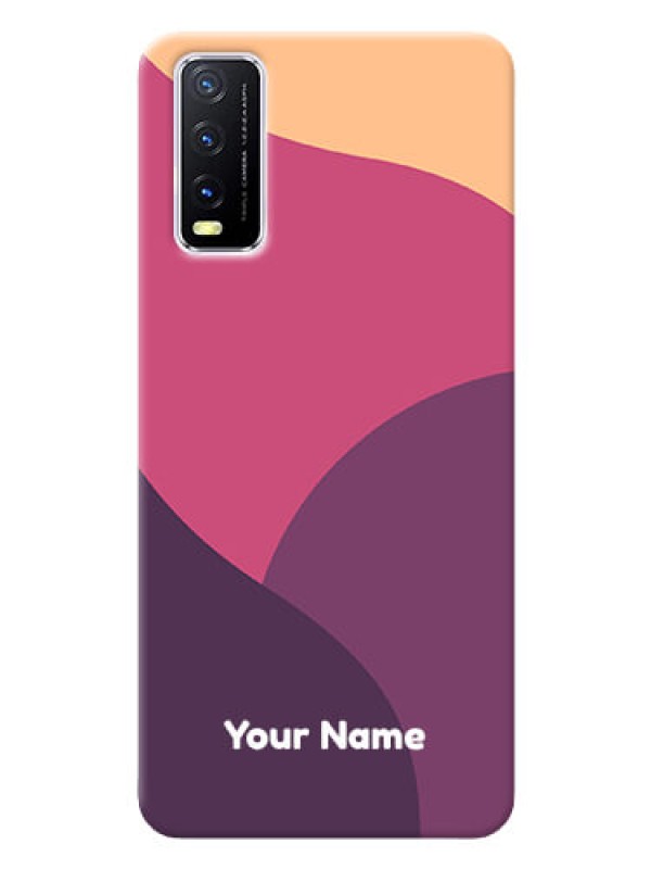 Custom Vivo Y20 Custom Phone Covers: Mixed Multi-colour abstract art Design