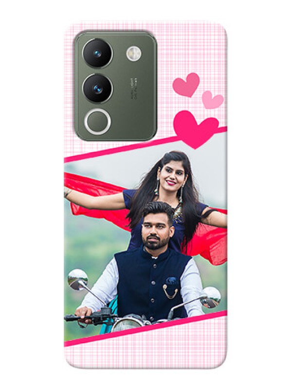 Custom Vivo Y200 5G Personalised Phone Cases: Love Shape Heart Design