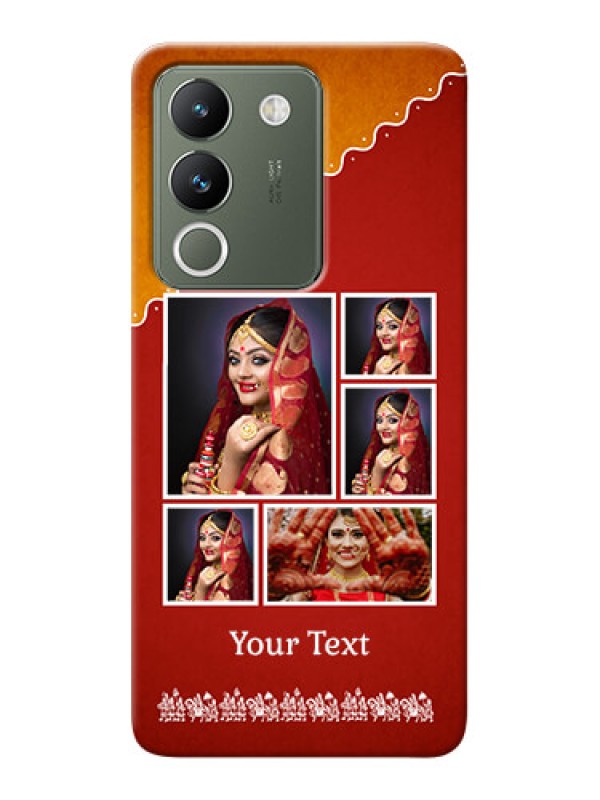 Custom Vivo Y200 5G customized phone cases: Wedding Pic Upload Design