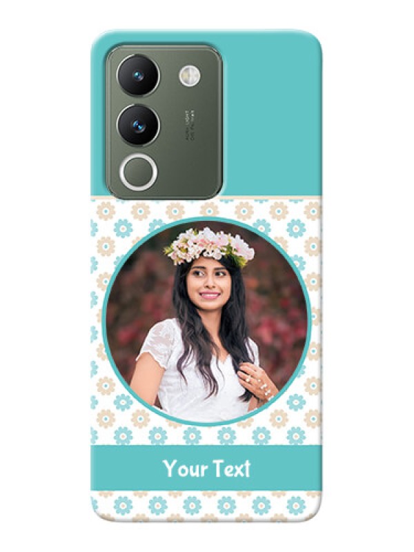 Custom Vivo Y200 5G Custom Mobile Back Covers: Beautiful Flowers Design