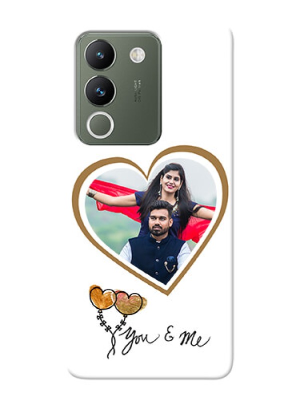 Custom Vivo Y200 5G customized phone cases: You & Me Design