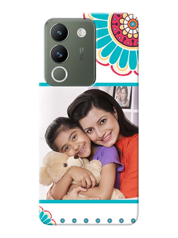 Custom Vivo Y200 5G custom mobile phone cases: Flower Design
