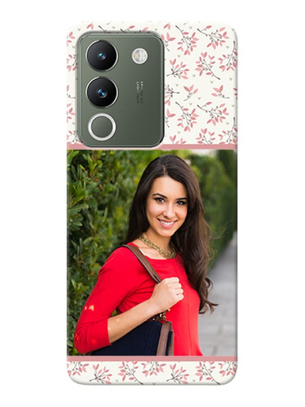 Custom Vivo Y200 5G Back Covers: Premium Floral Design
