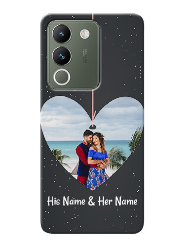 Custom Vivo Y200 5G custom phone cases: Hanging Heart Design